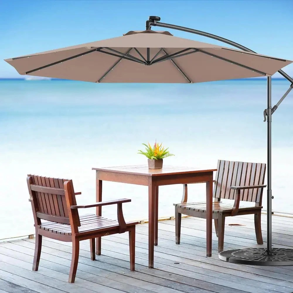 converter beach umbrella to a patio base Ten Foot Beach Umbrella – Home Haven Décor Store