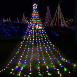 Outdoor Star Christmas Tree Light with Strings