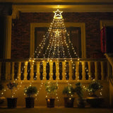 Outdoor Star Christmas Tree Light with Strings