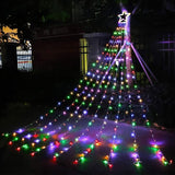 Outdoor Star Christmas Tree Light with Strings