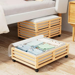 Bamboo Under Bed Storage Containers