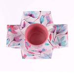 Pink Petal Floral Ceramic Coffee Mug