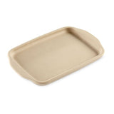 Medium Rectangular Stoneware Bar Pan on a white background.
