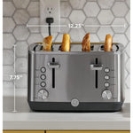 4-Slice Stainless Steel Toaster