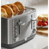 4-Slice Stainless Steel Toaster
