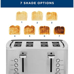 4-Slice Stainless Steel Toaster