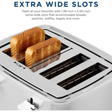 4-Slice Stainless Steel Toaster