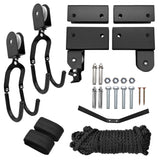 Bicycle & Kayak Ceiling Mount with Hanging Pulley System