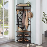 Vintage Corner Coat Rack