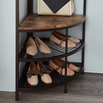 Vintage Corner Coat Rack
