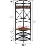 Vintage Corner Coat Rack