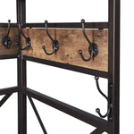 Vintage Corner Coat Rack