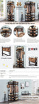 Vintage Corner Coat Rack