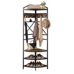 Vintage Corner Coat Rack