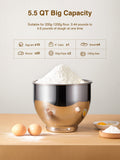 5.5 Quart Electric Stand Mixer with Dough Hook