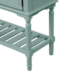 Cabinet Table with Storage Drawers