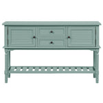 Cabinet Table with Storage Drawers