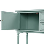 Cabinet Table with Storage Drawers